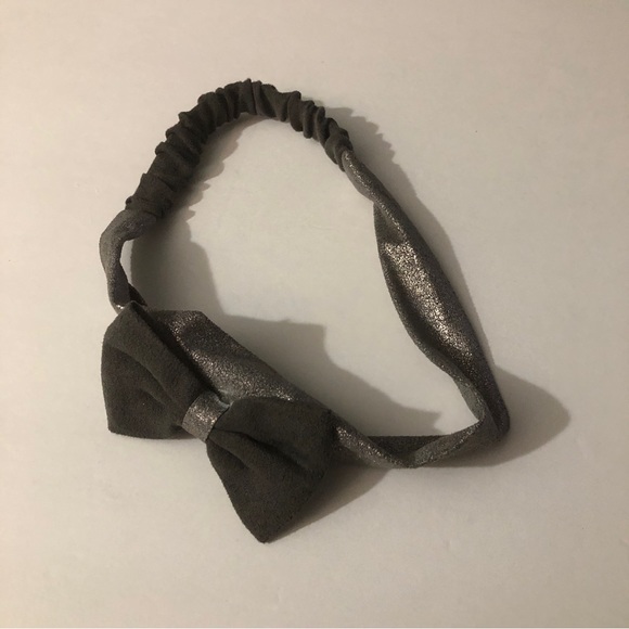 No brand Accessories - Women’s Silver Bow Stretchable Headband